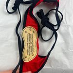 Mermaid LG Red Black Thong Bikini Set Photo 2