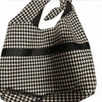 Stylish Houndstooth Women's Bag Black Photo 0