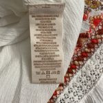 Free People Sunrise Wanderer Embroidered Cotton Mini Dress Ivory Photo 7