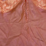 Victoria's Secret Peach Top, racer back lace, Photo 4