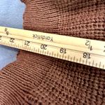 Nasty Gal collection Sweater Women Small Brown Pullover Shaker Stitch Cozy Goblin Photo 3