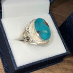 Sterling Silver Turquoise &  Ring Photo 0