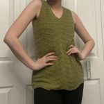 Green Marled Knit Tank Photo 0