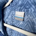 Columbia  Arctic Air Quarter Zip Long Sleeve Fleece Pullover Large Blue Diamond Photo 1