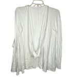 Lauren Moshi Lauren‎ Moshi White Hoody Cover-Up NWOT Photo 3