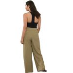 Athleta Pinnacle High Rise Trousers size 14 Olive Branch Green Wide Leg Photo 1