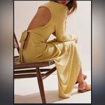 Free People NWOT beach Aubre Open-Back Essential Maxi dress Photo 2