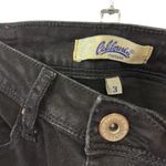 California vintage Black Stretch Denim Mid Rise Skinny Jeans Juniors 3 Photo 7