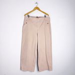 Spanx  Twill Crop Wide Leg Pants – Soft Pink – Size 2X (2X/2T) Photo 3