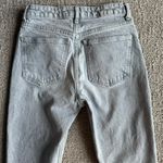 ZARA Distressed Mom Jeans Grey Wash Size 2 Photo 8