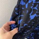 Gap  Blue and Black Floral Pocket Dress | Extra Large Photo 4