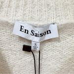 En Saison Alannah Relaxed Fit Pullover Sweater Ivory Cozy Winter Size Small NWT Photo 7