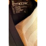 Fleetwood Mac Graphic Crop Top Black Short Sleeve Band T Shirt Womens L Size L Photo 3