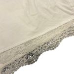 Haven white lace trim pajama shorts size medium Photo 2