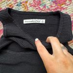 Abercrombie & Fitch abercrombie scuba cutout elevated knit dress black Photo 3