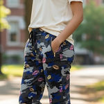 Eye Candy  Multicolor Camouflage Joggers Photo 0