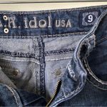 L.A. Idol USA LA Idol blue jeans size 9 flat pockets the decorated Photo 5