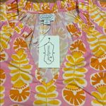 Mud Pie  Pink and Yellow Blouse size small Photo 3