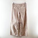 American Eagle  Low Rise Baggy Wide Leg Corduroy Pants Tan Beige 8 Photo 2