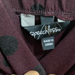 Nordstrom Speechless Black Purple Women’s Polka Dot Dress Stretch Jnr Size 3 Photo 7