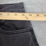 Pac Sun Jeans Women Size 26x26 Black Straight Distressed High Rise Button Fly Photo 5