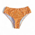 Small Orange Floral Print Two Photo 1