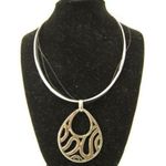 Style & Co NWT!!! . 16'' Black and White Necklace Photo 0