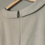 Adrienne Vittadini  Neutral Sheath Dress Size 10 Beige Short‎ Sleeve Minimalist Photo 4