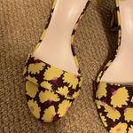 Kate Spade Susane Crinkle Sunny Bloom Floral Heeled Sandal Sz 8.5M Photo 3