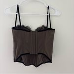 Urban Outfitters black  corset top Photo 2