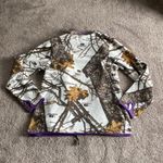 Mossy Oak  Camo Hunting Full Zip Thermal Fleece Jacket SIZE M Photo 4