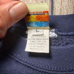 VTG 90s Pooh & Tigger Embroidered Crewneck Sweatshirt Adult Large Made in USA Blue Photo 3