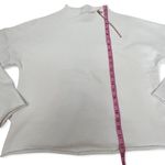 Lime & Vine White Rose Gold Zipper Cropped Sweatshirt Size M Photo 8