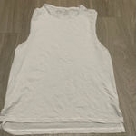 Classic White Sleeveless Top for Women Size M Photo 0