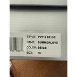 Beige Women's Summerlove Wedge Sandals Size 10 Brown Photo 2