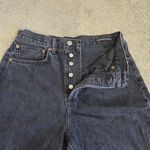 Denim Forum The Joni High Rise Loose 29L Women’s Denim Jeans Size 28 Grunge 90s Black Photo 4