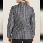 Chico's Zenergy Reversible Houndstooth Puffer Jacket Women's 0, US 4/6 Small Photo 7