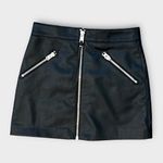 ALLSAINTS Piper Faux Skirt in Black Size US/4 Photo 4