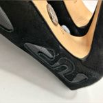 🎯Olcay Gulsen Black Platform Mesh Designer Heels Pumps 37 Size 7 Photo 8