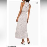 Vince Camuto  Floral Satin Midi Dress Photo 1