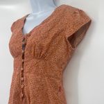 Calvin Klein Jeans Vtg Y2K Corduroy Babydoll Dress 1 Cottagecore Boho Romantic Photo 3