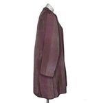 REVERSIBLE Coat Lightweight Nehru Collar Maroon Wine Color LAGENLOOK Fits M Photo 9