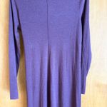 KIT and ACE Long Sleeve Knit Tie Waist Midi Dress Purple Size S Photo 2
