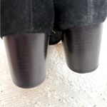 Jack Rogers Black Suede Block Heel Ankle Booties Photo 4