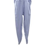 Free People  Movement Bodysuit Jumpsuit Blue Seamless Ribbed Crisscross Back XS/S Photo 5