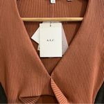 ALC Frank NWT A.L.C. Madison twist cut-out dress in Terracotta Photo 10