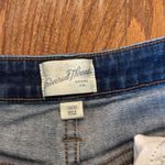 Universal Threads Universal thread high rise midi distressed raw hem jean shorts 30/10 Photo 2