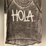 DreamR NWOT Hola Tee Gray Size XS Photo 2