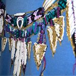 Diamond Dust Vintage Single Stitch Native American Graphic Tee NWT‎ Size Large Blue Photo 3