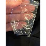 LPA Dress Women Medium Black Sequins Long Puff Sleeve Sheath Francisia Mini Photo 14